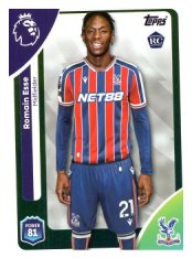 fotbalová kartička 2025-26 Topps  Premier League 118 Romain Esse (Crystal Palace)  -  Rookie