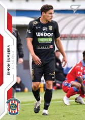 fotbalová kartička SportZoo 2020-21 Fortuna Liga Serie 2 řadová karta 295 Šimon Šumbera FC Zbrojovka Brno