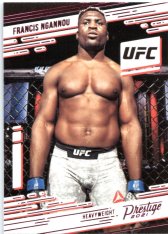 2021 Panini Chronicles UFC Prestige 79 Francis Ngannou Pink Parallel