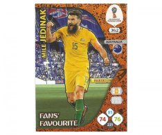 Fotbalová kartička Panini Adrenalynl XL World Cup Russia 2018 Fans Favourite 362 Mile Jedinak