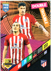 fotbalová karta Panini FIFA 365 2024 Adrenalyn XL ATM14 Çağlar Söyüncü / José María Giménez	Atlético de Madrid Double Trouble
