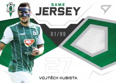 fotbalová kartička 2021-22 SportZoo Fortuna Game Jersey GJ-VK Vojtěch Kubista FK Jablonec