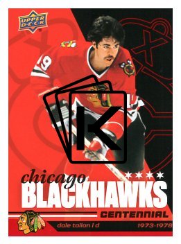 2025-26 Upper Deck Centennial Chicago Blackhawks 100 Dale Tallon