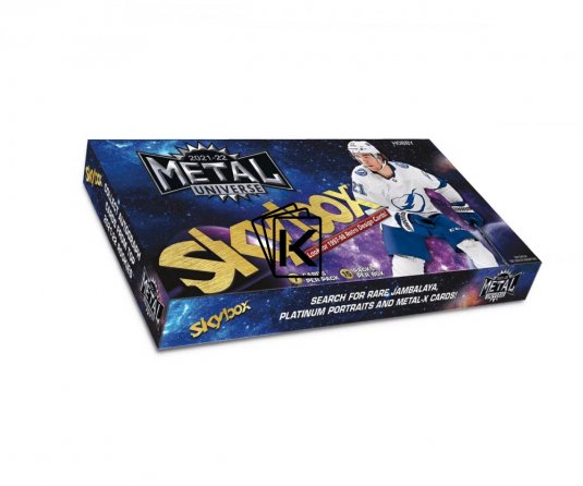 2021-22 Upper Deck Series Metal Universe Hockey Hobby Box