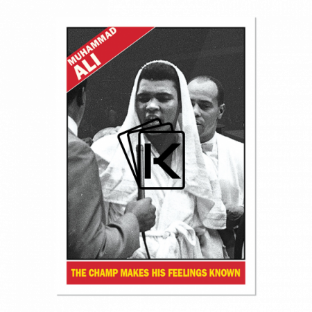 Sběratelská Kartička 2021 Topps MUHAMMAD ALI - The People's Champ 16. Cassius Clay Jr.