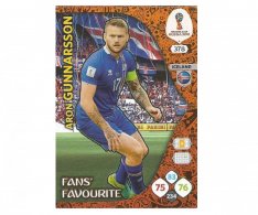 Fotbalová kartička Panini Adrenalynl XL World Cup Russia 2018 Fans Favourite 378 Aron Gunnarsson