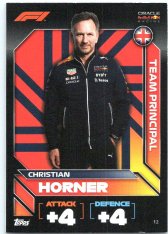 2022 Topps Formule 1 Turbo Attax 12 Christian Horner (Red Bull Racing)