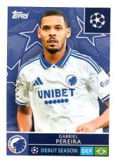 2025-26 Topps Champions League  F.C. Copenhagen 496 Gabriel Pereira