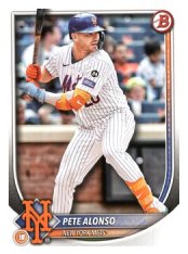 Baseballová karta 2025 Bowman 56 Pete Alonso, New York Mets