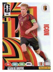 fotbalová kartička World Cup 2026 Adrenalyn XL  60 Kevin De Bruyne (Belgium)