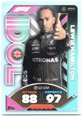 2022 Topps Formule 1Turbo Attax F1 Idol 337 Lewis Hamilton (Mercedes-AMG)