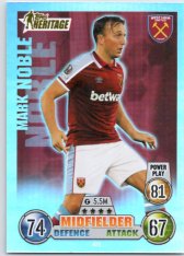 fotbalová kartička 2021-22 Topps Match Attax UEFA Champions League Heritage 471 Mark Noble - West Ham United