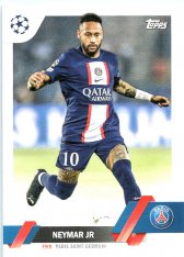 Fotbalová kartička 2022-23 Topps UEFA Club Competitions 10 Neymar Jr - Paris Saint-Germain