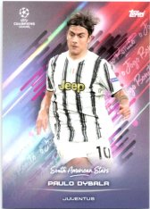 fotbalová kartička 2021 Topps O Jogo Bonito Paulo Dybala Juventus