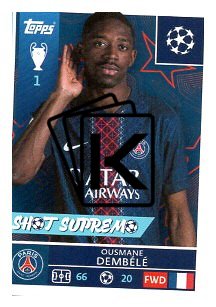 2025-26 Topps Champions League   Paris Saint-Germain 364 Ousmane Dembélé