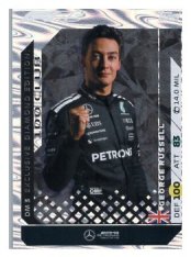 2025 Topps Turbo Attax F1 Mercedes AMG Diamond Edition DM3 George Russell