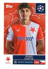2025-26 Topps Champions League SK Slavia Praha 409 Mojmír Chytil