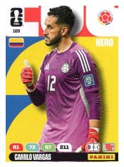 fotbalová kartička World Cup 2026 Adrenalyn XL 109 Camilo Vargas (Colombia)