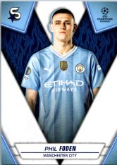 Fotbalová kartička 2023-24 Topps Superstars UEFA Club Competitions 89 Phil Foden (Manchester City)