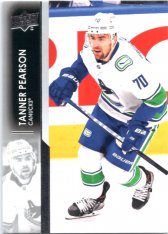 hokejová karta 2021-22 UD Series One 178 Tanner Pearson - Vancouver Canucks