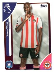 fotbalová kartička 2025-26 Topps  Premier League 69 Yoane Wissa (Brentford)