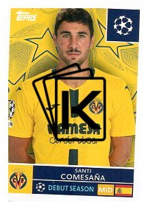 2025-26 Topps Champions League   Villarreal CF 474 Santi Comesana