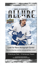 2022-23 Upper Deck Allure Hockey Blaster Balíček