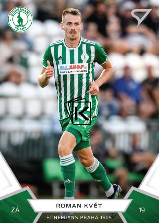 fotbalová kartička 2021-22 SportZoo Fortuna Liga 36 Roman Květ Bohemians Praha