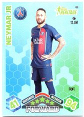 Fotbalová kartička 2023-24 Topps Match Attax UEFA Club Competitions Heritage 461 Neymar Jr Paris Saint-Germain