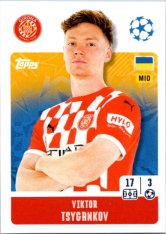 2024-25 Topps Champions League 229 Viktor Tsygankov (Girona FC)