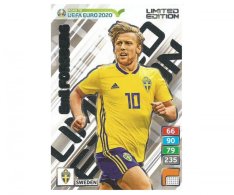Fotbalová kartička Panini Road To Euro 2020 – Limited Edition -  Sweden - Emil Forsberg