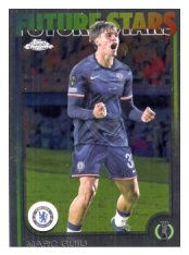 fotbalová kartička 2024-25 Topps Chrome UCC 115 Marc Guiu, Chelsea FC – Future Stars