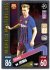 fotbalová kartička 2021-22 Topps Match Attax UEFA Champions Midfield Masterclass 218 Frankie De Jong FC Barcelona