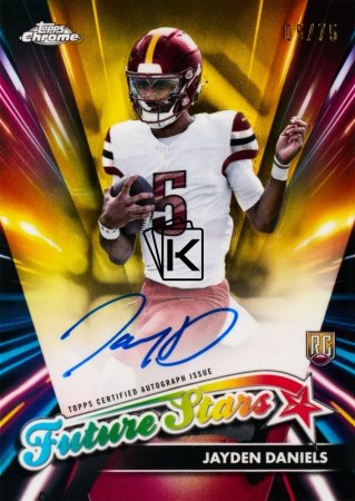 2024 Topps Chrome Football Hobby Balíček