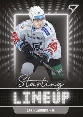 hokejová kartička 2021-22 SportZoo Tipsport Extraliga Serie 2 Starting Line Up SLU-65 Jan Hladonik HC Energie Karlovy Vary