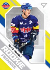 hokejová kartička 2021-22 SportZoo Tipsport Extraliga Rookie Premiere RP-7 Tomáš Chlubna HC Motor České Budějovice