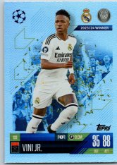 fotbalová kartička 2024-25 Topps Match Attax UEFA Club Competitions  133 Vini Jr. (Real Madrid CF)