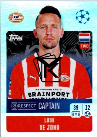 2024-25 Topps Champions League 296 Luuk de Jong (PSV Eindhoven)