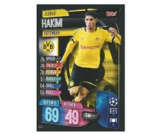 Fotbalová kartička 2019-2020  Topps Champions League Match Attax -  Borussia Dortmund - Achraf Hakimi 13