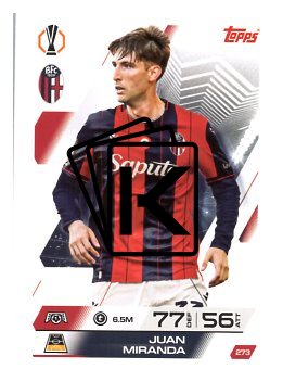 fotbalová kartička 2025-26 Topps Match Attax UCC 274 Lewis Ferguson (Bologna FC 1909)