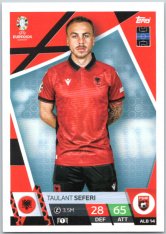 fotbalová karta Topps Match Attax EURO 2024 ALB814 Taulant Seferi (Albania)