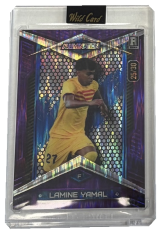 limitovaná karta 2025 Wild Card Alumination Purple Lamine Yamal RC 25/30