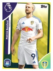 fotbalová kartička 2025-26 Topps  Premier League 338 Patrick Bamford (Leeds United)-PARALLEL Yellow