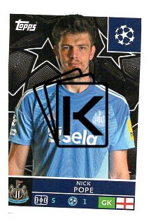2025-26 Topps Champions League  Newcastle United 314 Nick Pope