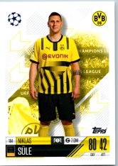 fotbalová kartička 2024-25 Topps Match Attax UEFA Club Competitions  184 Niklas Sule (Borussia Dortmund)