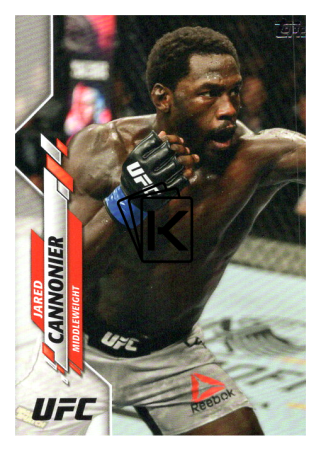 2020 Topps UFC 27 Jared Cannonier - Middleweight