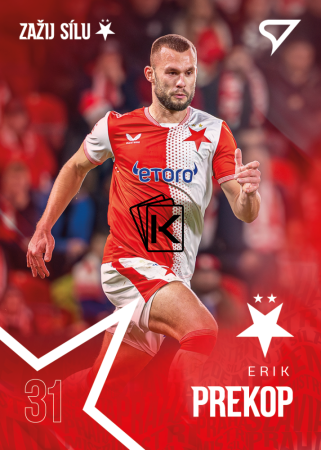 2025-26 SportZoo SK Slavia Praha 26 Erik Prekop