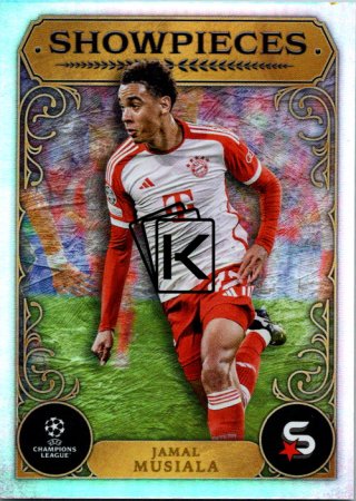 Fotbalová kartička 2023-24 Topps Superstars UEFA Club Competitions Showpieces 11 Jamal Musiala (FC Bayern München)