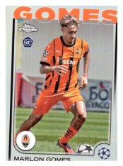 fotbalová kartička 2024-25 Topps Chrome Refractor 30 - Marlon Gomes
