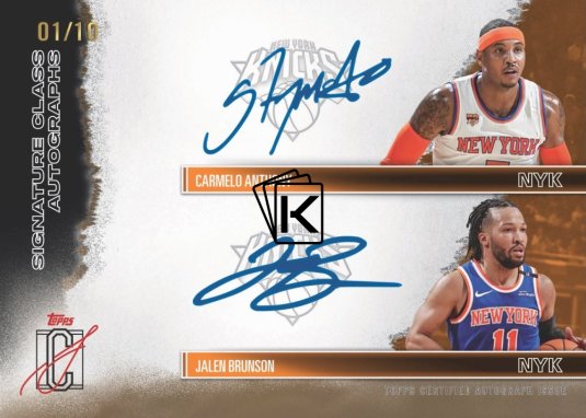 2025-26 Topps Signature Class Basketball Blaster Box